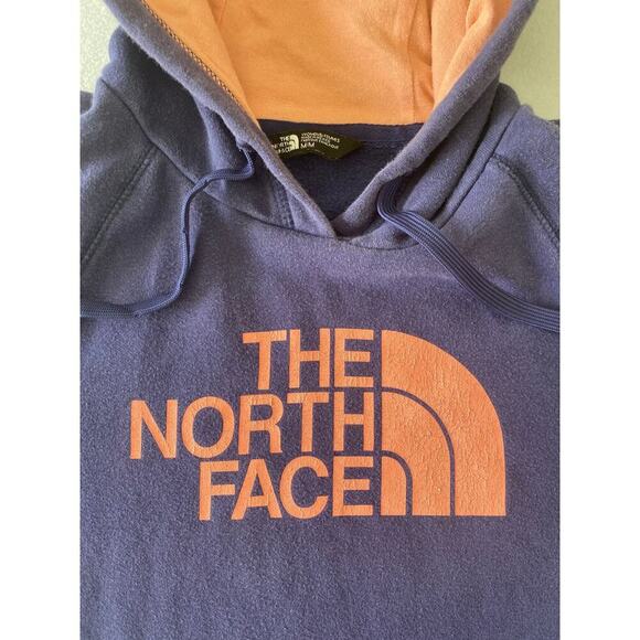 The North Face Purple/Peach Hoodies W/Kangaroo Pockets Women’s Medium # - Picture 2 of 8